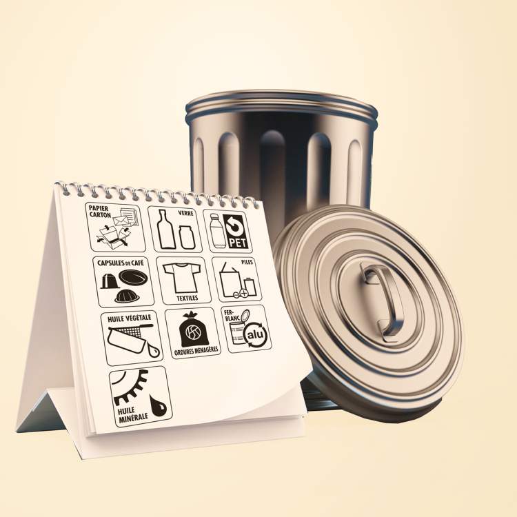 Calendrier de levée des déchets 2026