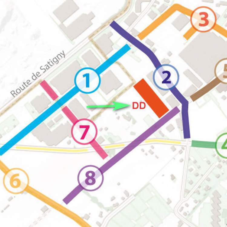 Plan de la Zone ZIMOGA