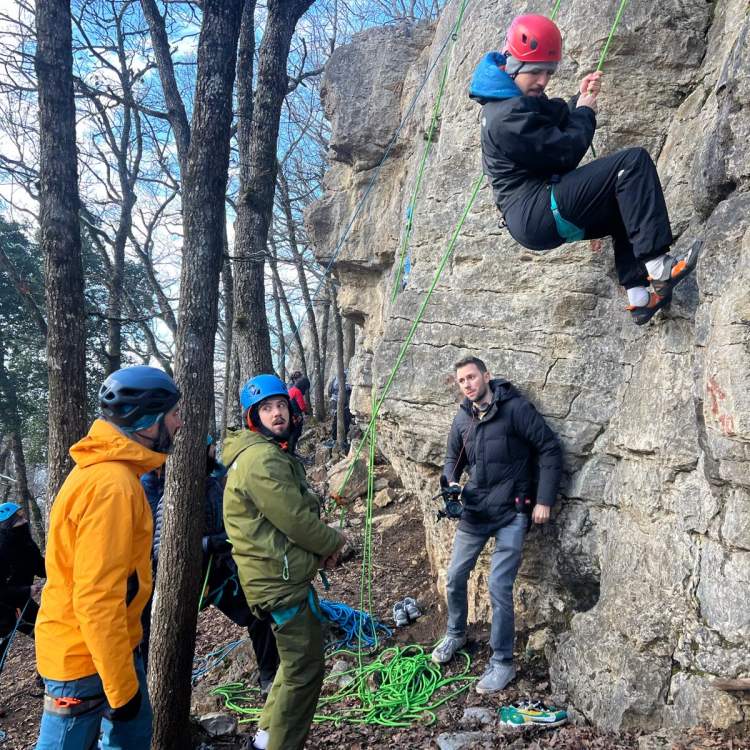 Janvier 2025 - Initiation à l'escalade au Salève