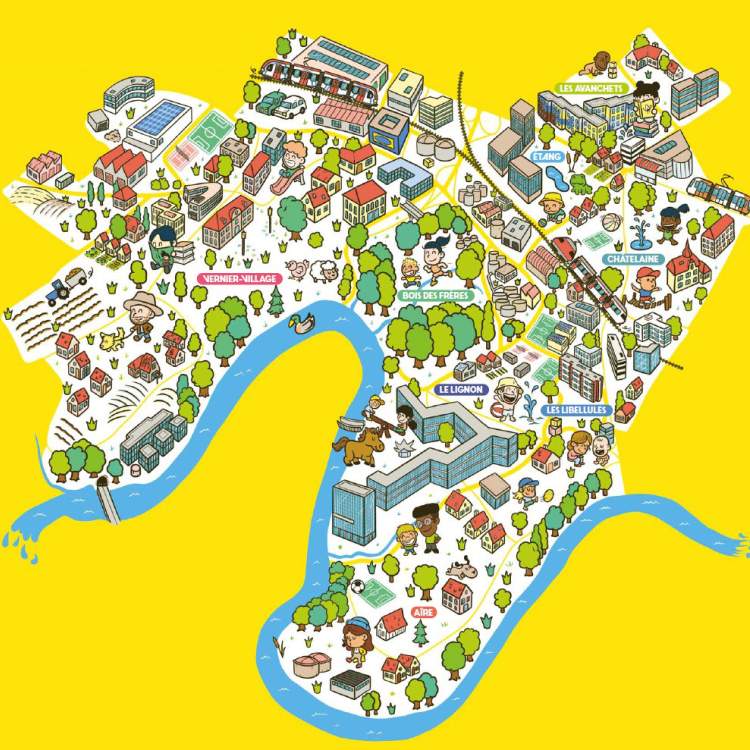 Plan activités et lieux pour les 0–4ans