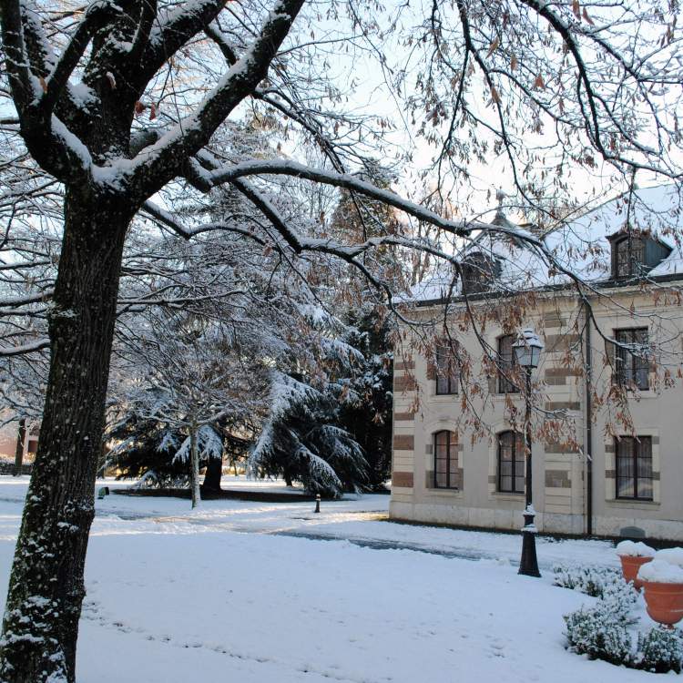 Mairie en hiver