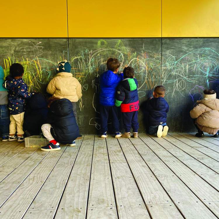 Moment de détente à l'EVE de l'Étang