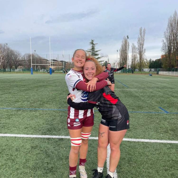 Tess et Alexandra, complices et, pour la première fois, adversaires en 2025. © Alexandra Correia