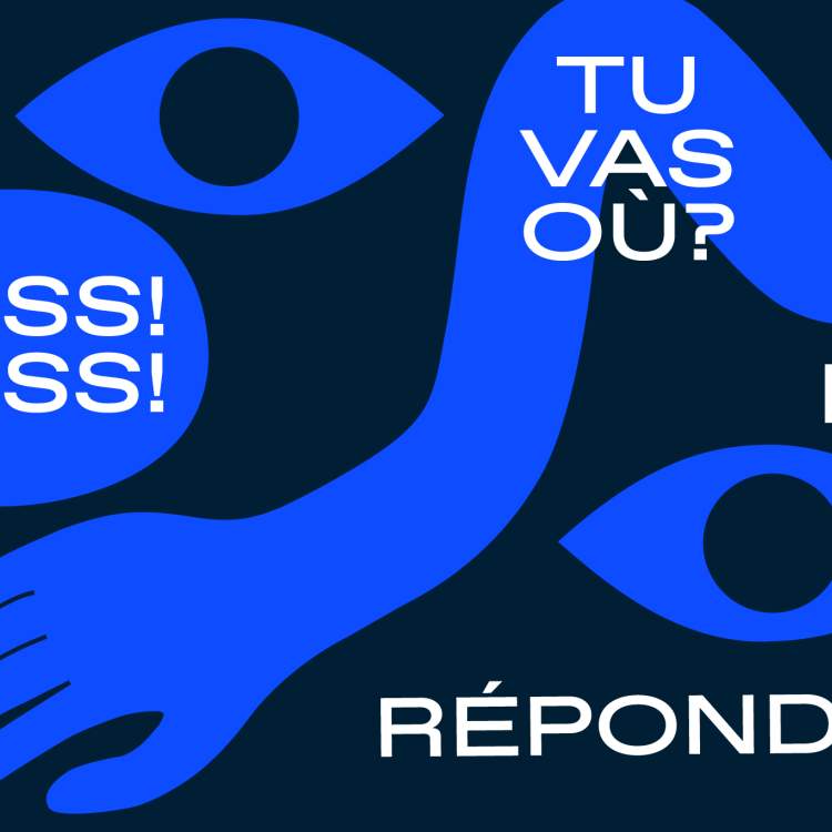 Visuel de campagne contre le harcèlement de rue