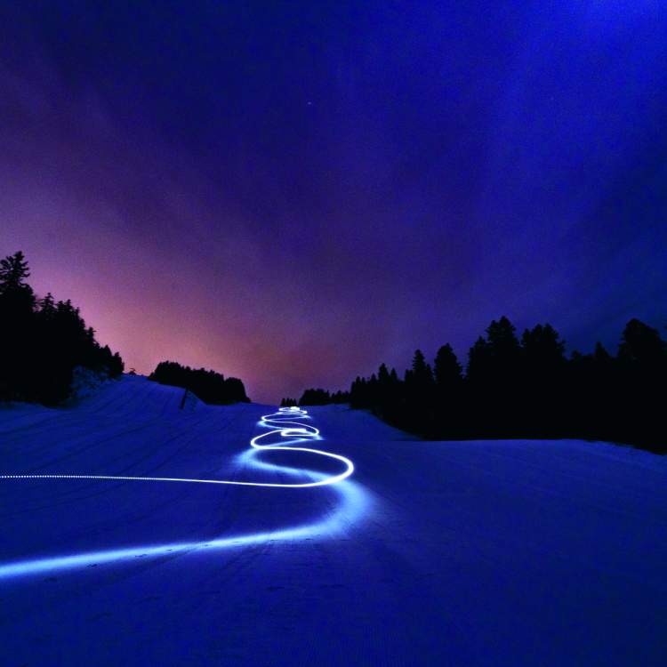 Le skieur invisible, photo d'Alix Challier       