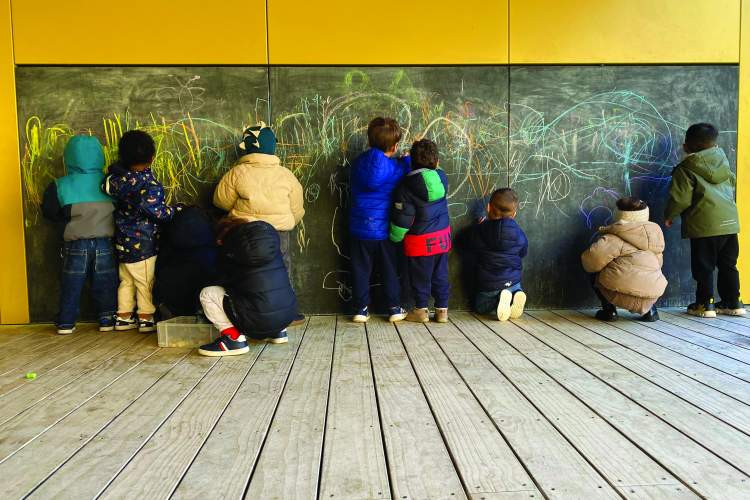 Moment de détente à l'EVE de l'Étang