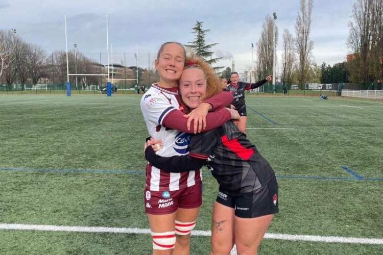 Tess et Alexandra, complices et, pour la première fois, adversaires en 2025. © Alexandra Correia