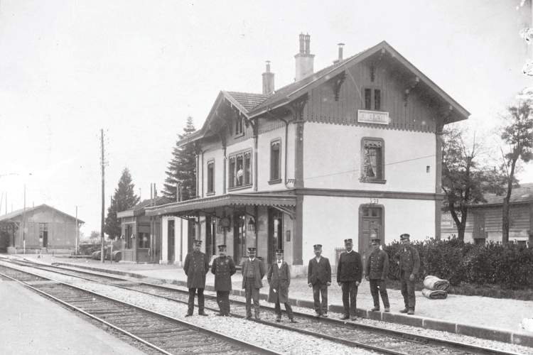 Gare Vernier 1914