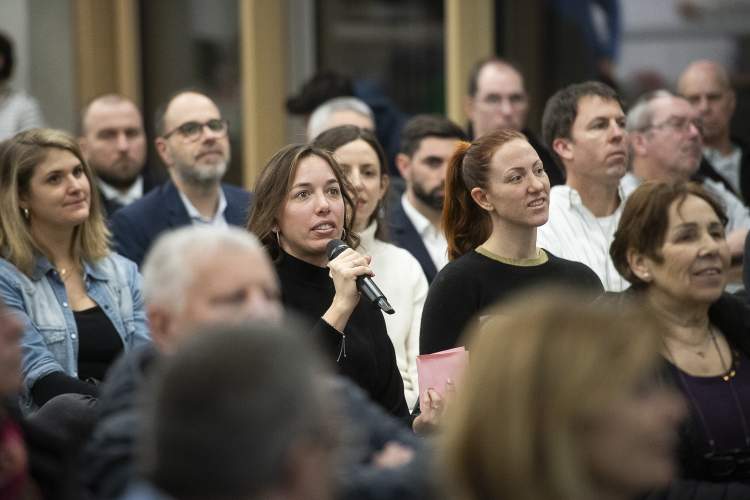 La première assemblée du quartier de l'Étang a eu lieu le 15 février 2024. ©Greg Clément 