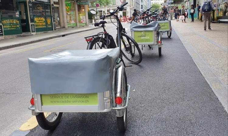 Vélos caddie service