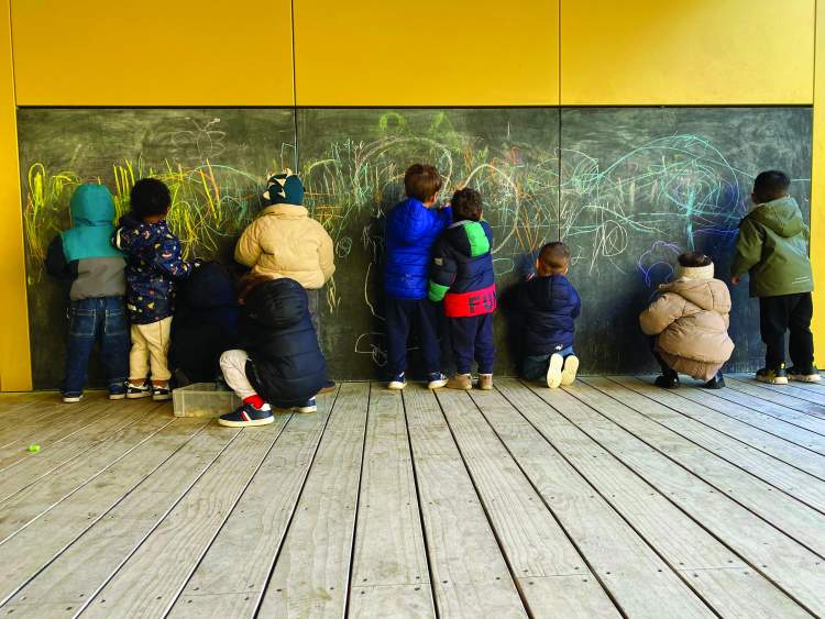 Moment de détente à l'EVE de l'Étang