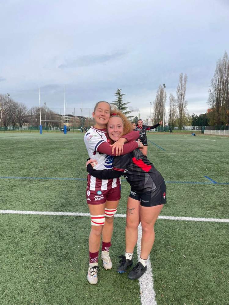 Tess et Alexandra, complices et, pour la première fois, adversaires en 2025. © Alexandra Correia