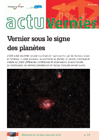 Actualités Vernier février 2009