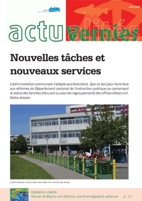 Actualités Vernier avril 2009