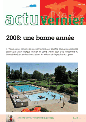Actualités Vernier juin 2009