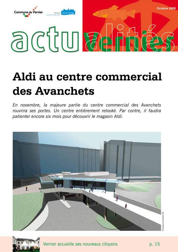 Actualités Vernier Octobre 2009