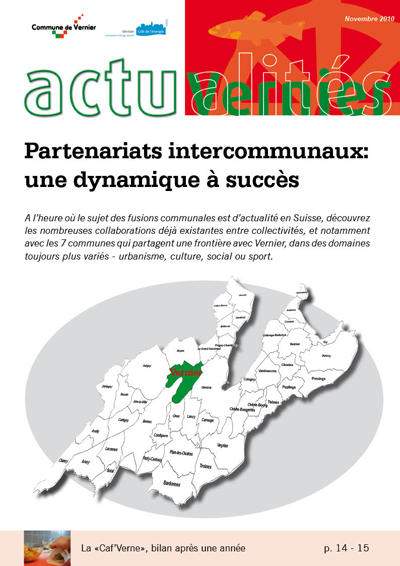 Actualités Vernier novembre 2010