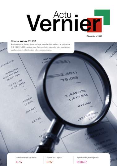 ActuVernier décembre 2012