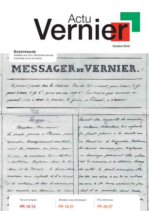 ActuVernier octobre 2016